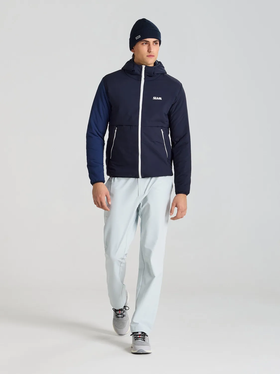Slam One Design OD Hooded Midlayer Jkt herre