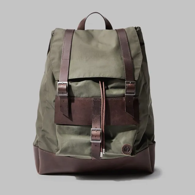 John Partridge Kingsley ryggsekk 22 l, olivengrønn nylon