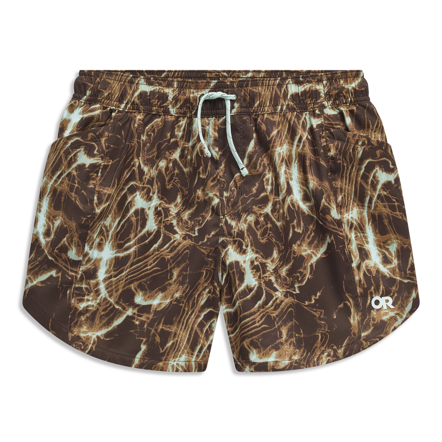 Outdoor Research Women's Odyssey Multi Short shorts Chestnut Alcove Print