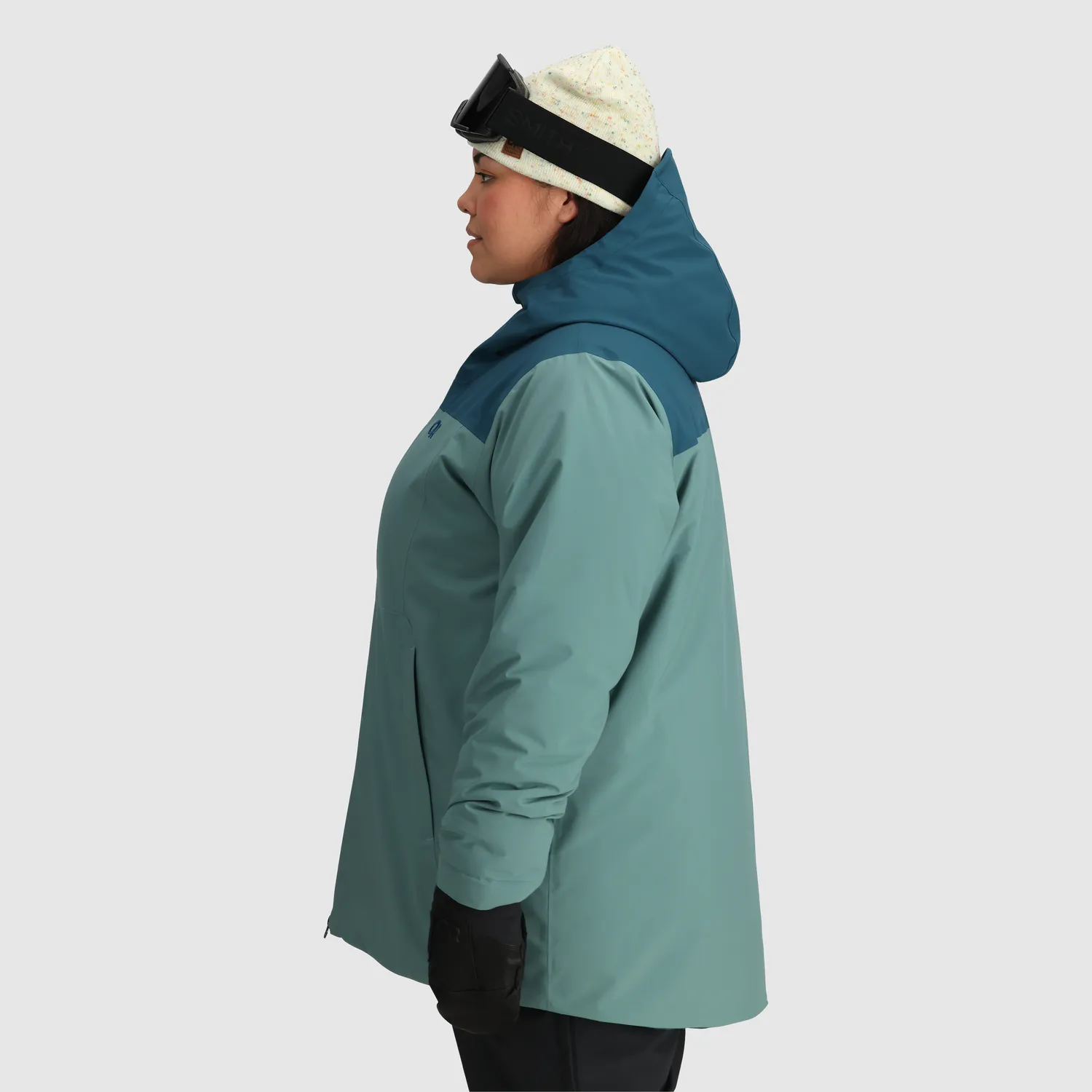 Outdoor Research Snowcrew Jacket-Plus skijakke dame 1X isolert