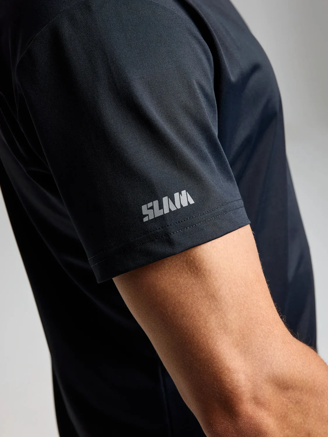 Slam Tech Piqué T-shirt herre hurtigtørkende