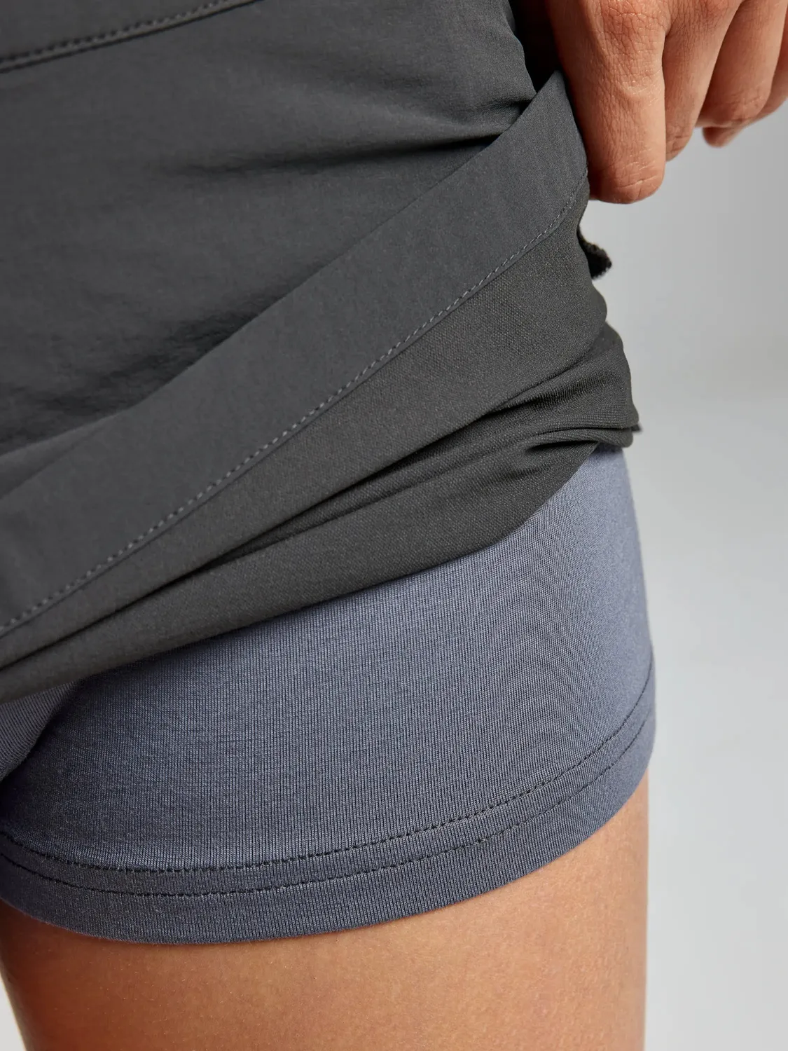 Slam Tech Ws Skort skort Graphite nylonstretch