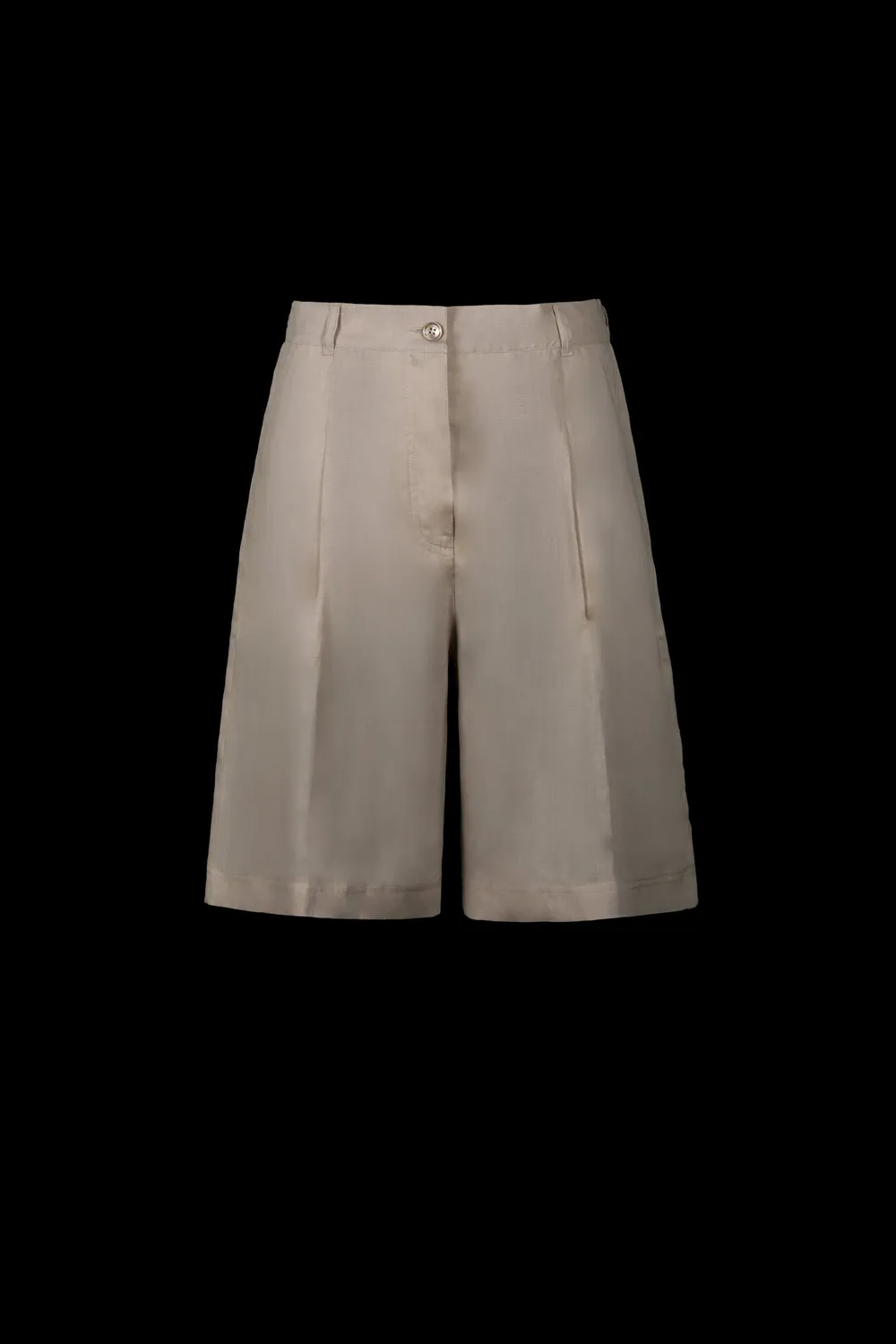 Moorer IVANA-J-GLX linshorts beige lin
