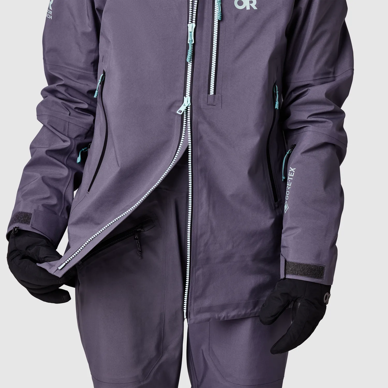 Outdoor Research Hemispheres Team GORE-TEX 3L skalljakke Smoky Quartz