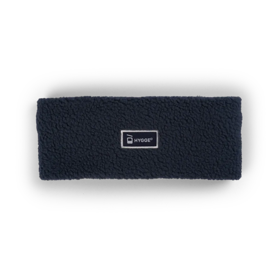 House of Hygge Pile Fleece Headband pannebånd navy resirkulert polyester