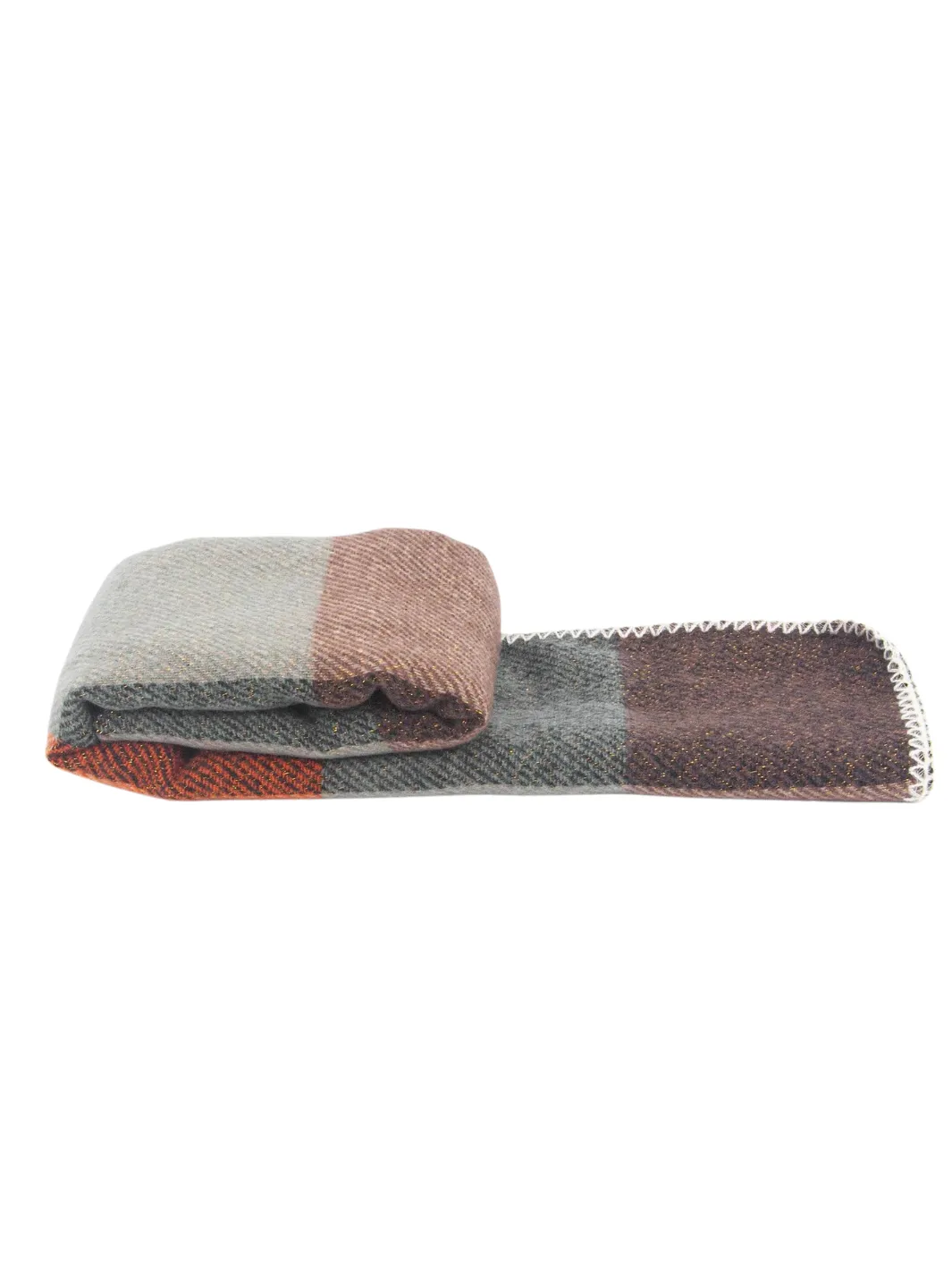 John Partridge Heavyweight Scarf skjerf Burnt Orange viskose