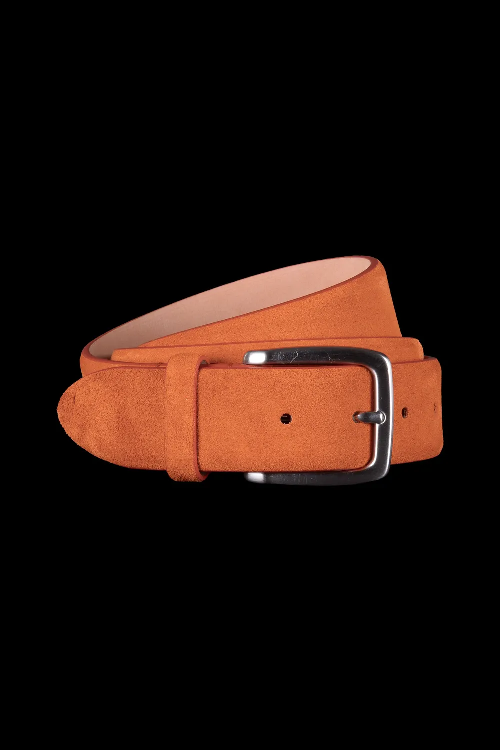 Moorer BATTISTA-P5 belte – semsket kalveskinn 3,5 cm
