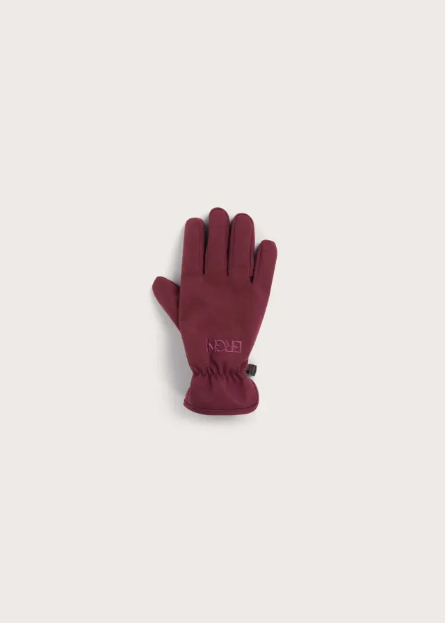 BRGN Gloves hansker Wine Red S/M