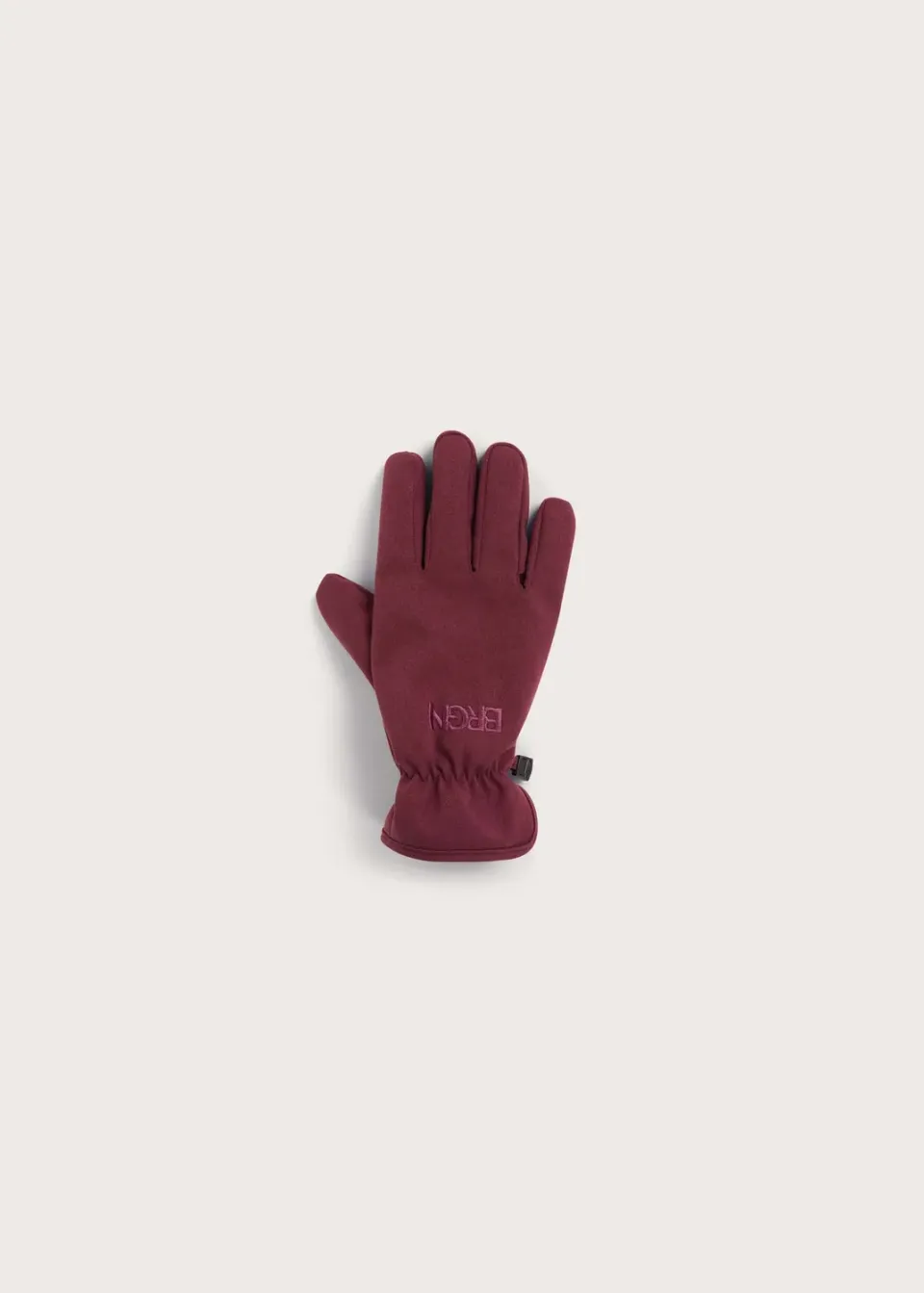 BRGN Gloves hansker Wine Red S/M