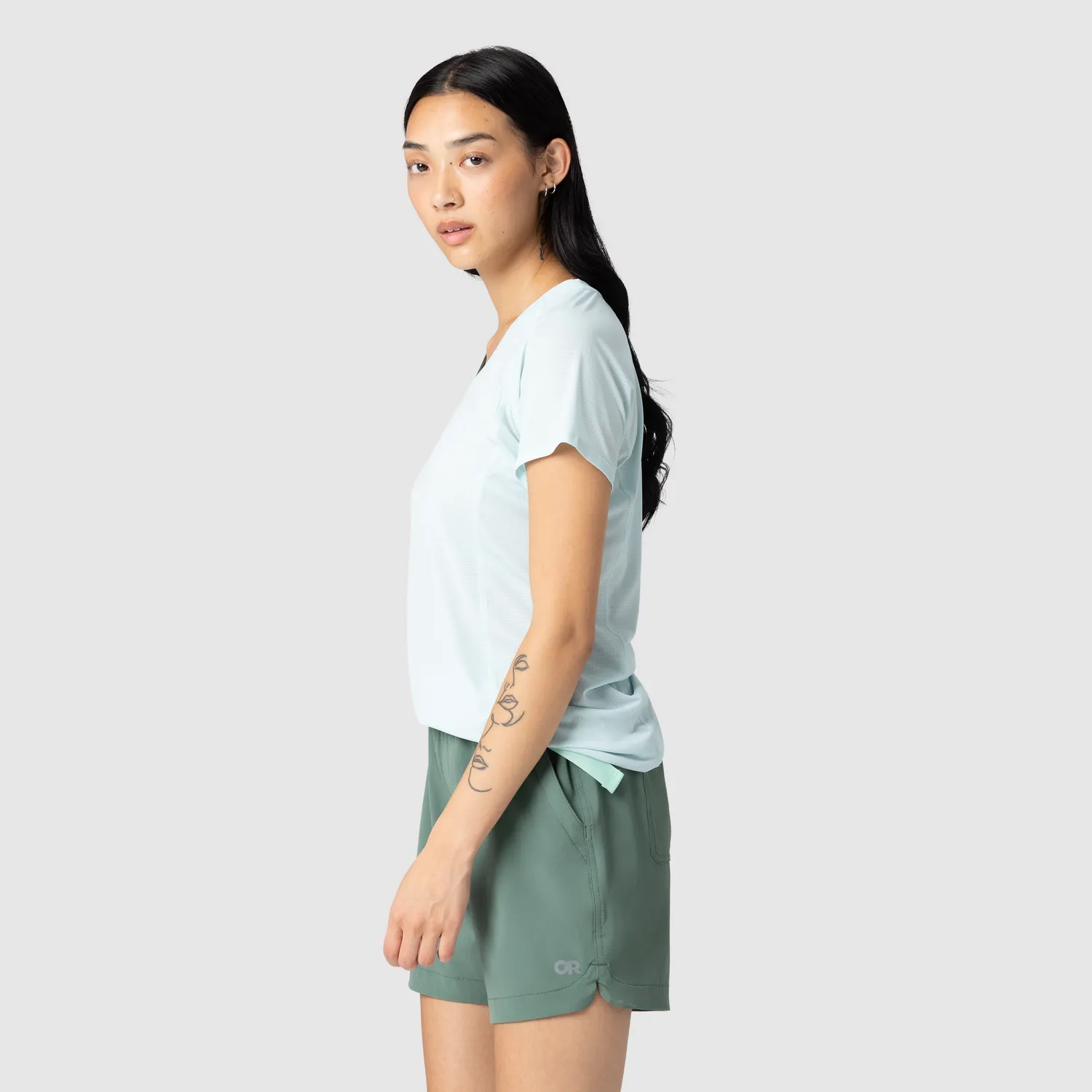 Outdoor Research Echo T-Shirt t-skjorte Tidal XS lett