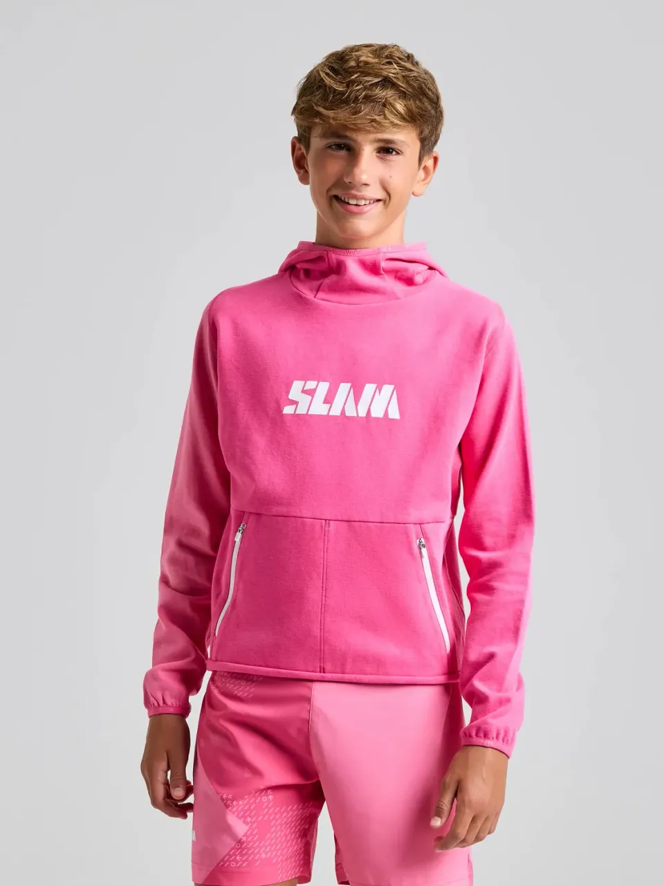 Slam Graphic Jr Hoodie hettegenser barn – bambusblanding