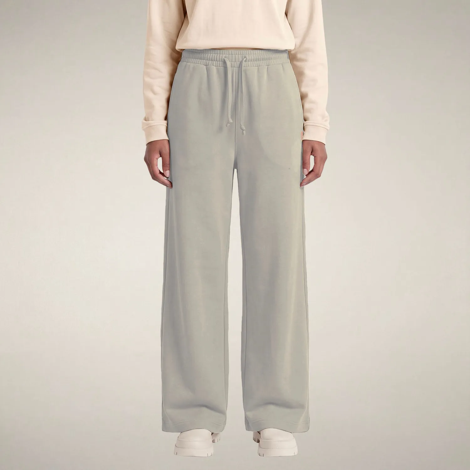 Save The Duck Izumi bukse dame Rainy Beige stretch