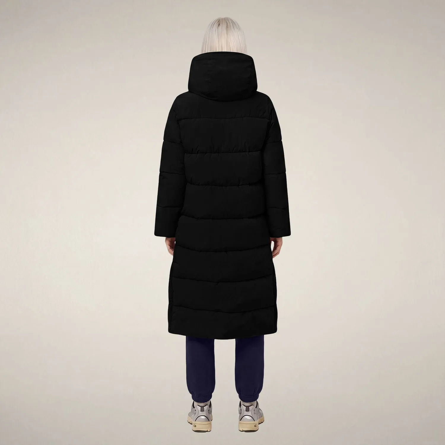 Save The Duck Zendaya parkas dame Black ekstra lang