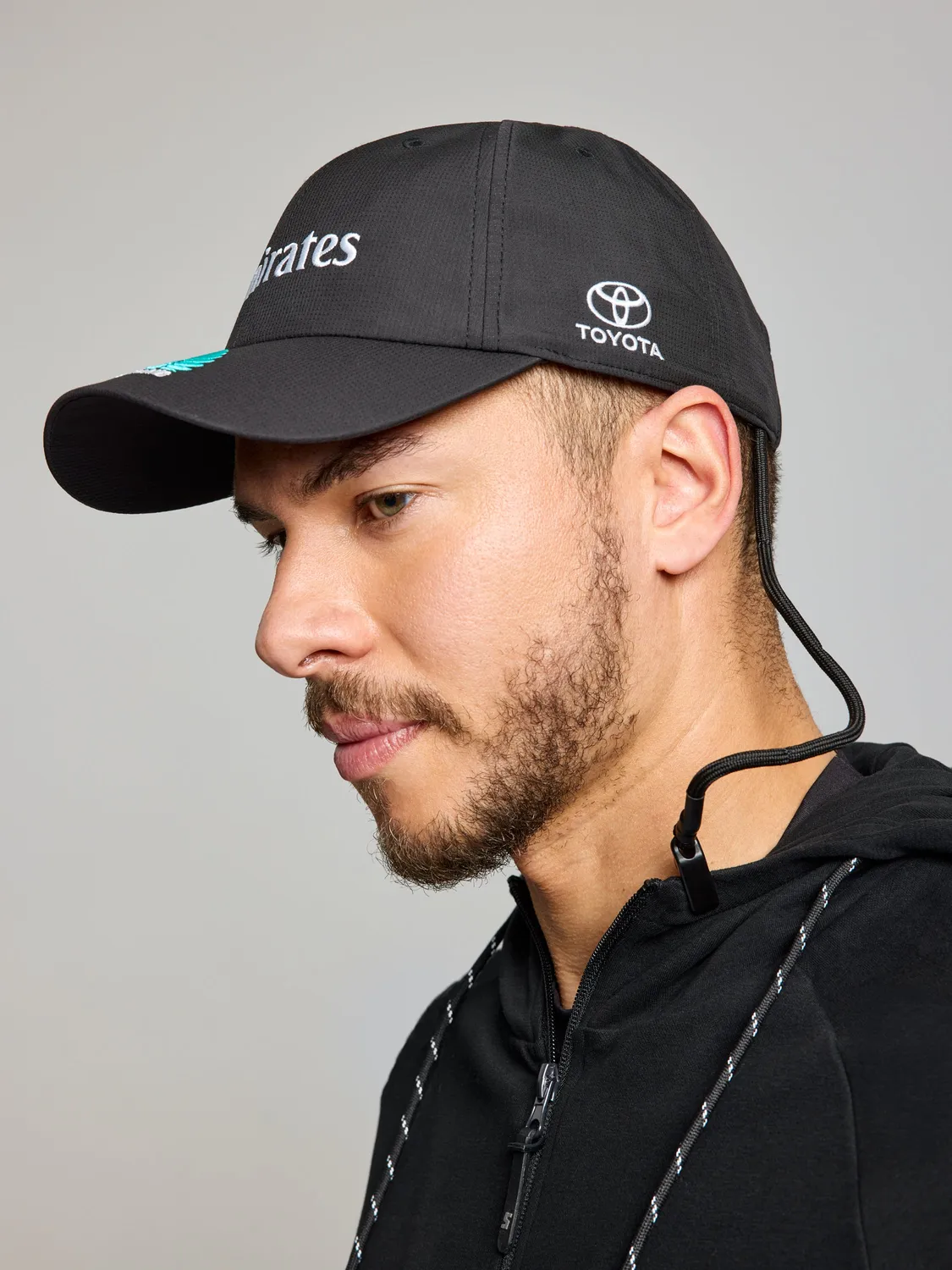 Slam ETNZ Tech Cap caps – vannavvisende, svart
