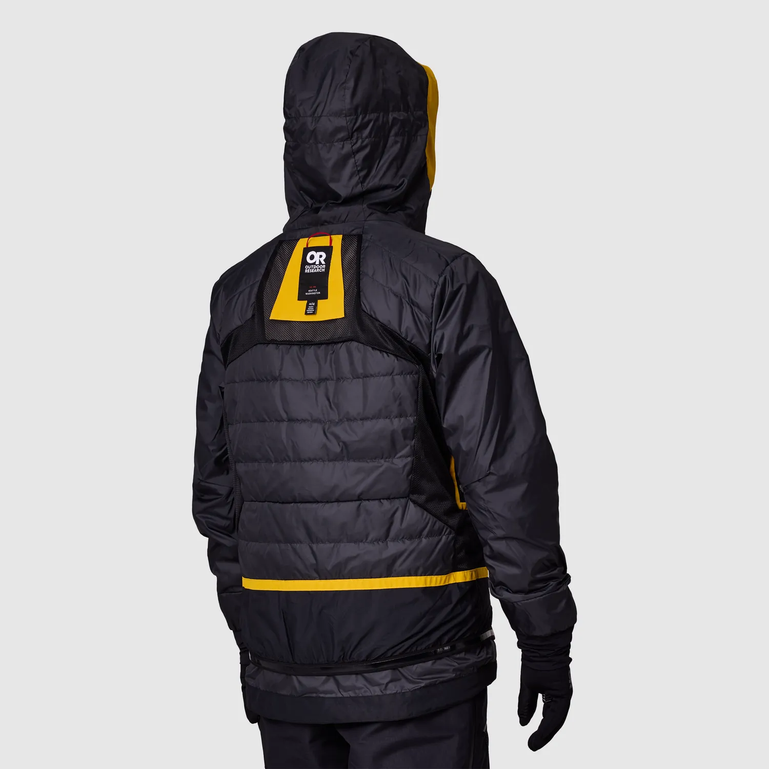 Outdoor Research Powderverse Jacket skijakke Amber/Black isolert