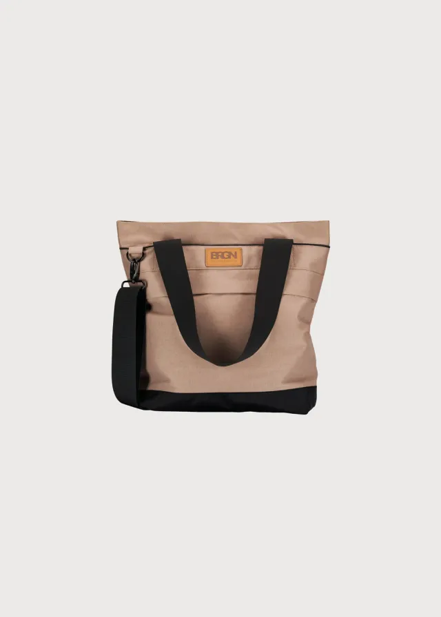 Brgn Shoulder Bag skulderveske Taupe 1 stk vanntett