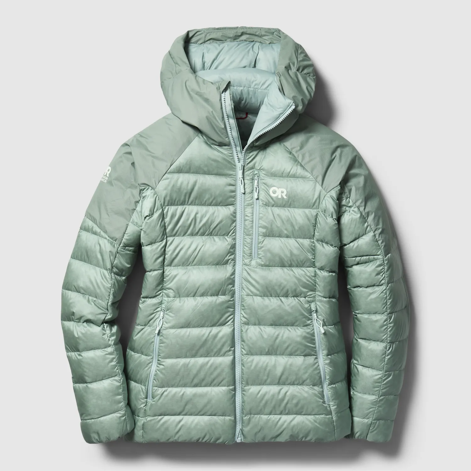 Outdoor Research Helium Down Hoodie-Plus dunjakke Thyme