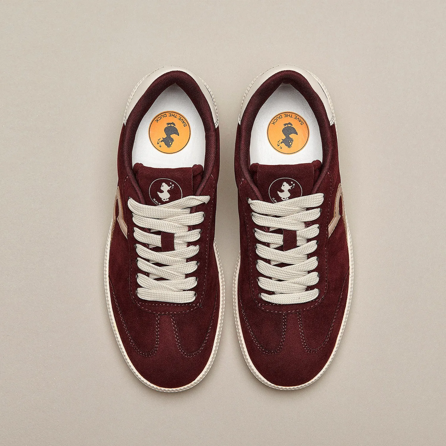 Save The Duck Gaia sneakers dame bordeaux dyrefri