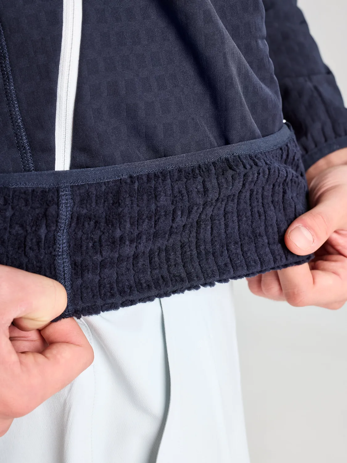 Slam Altura FZ Grid Fleece fleecejakke herre mørk marine