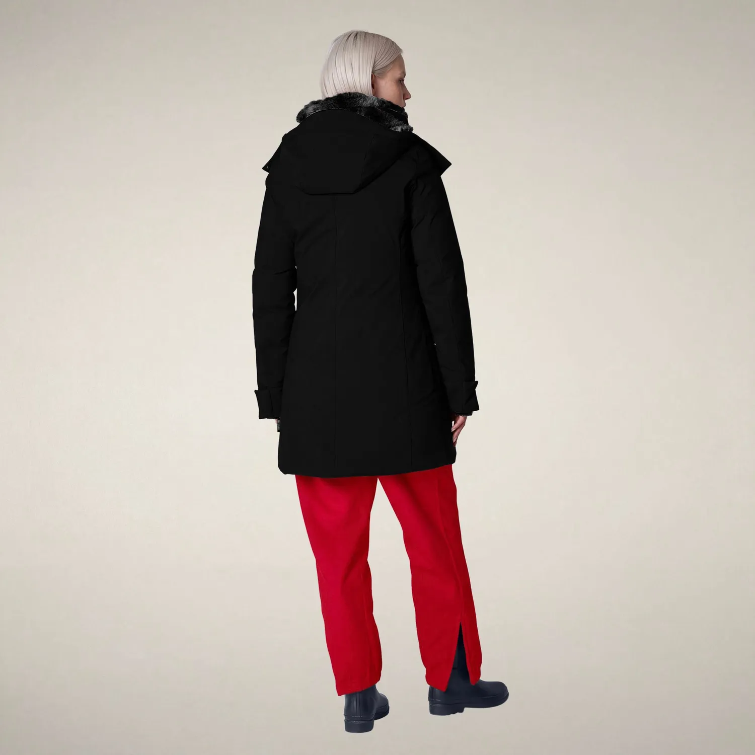 Save The Duck Arctic Samantah parkas Black dame slim fit