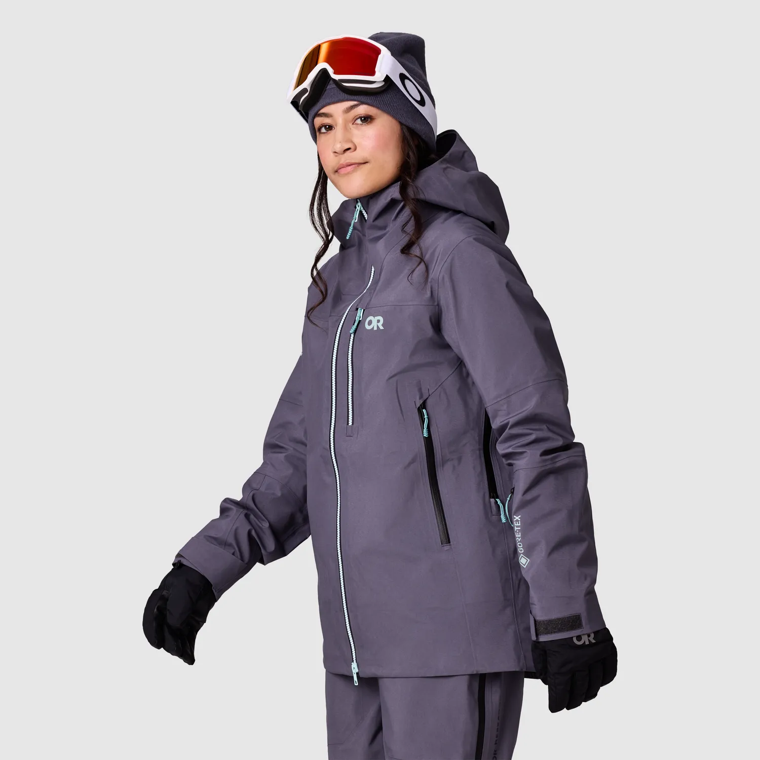 Outdoor Research Hemispheres Team GORE-TEX 3L skalljakke Smoky Quartz