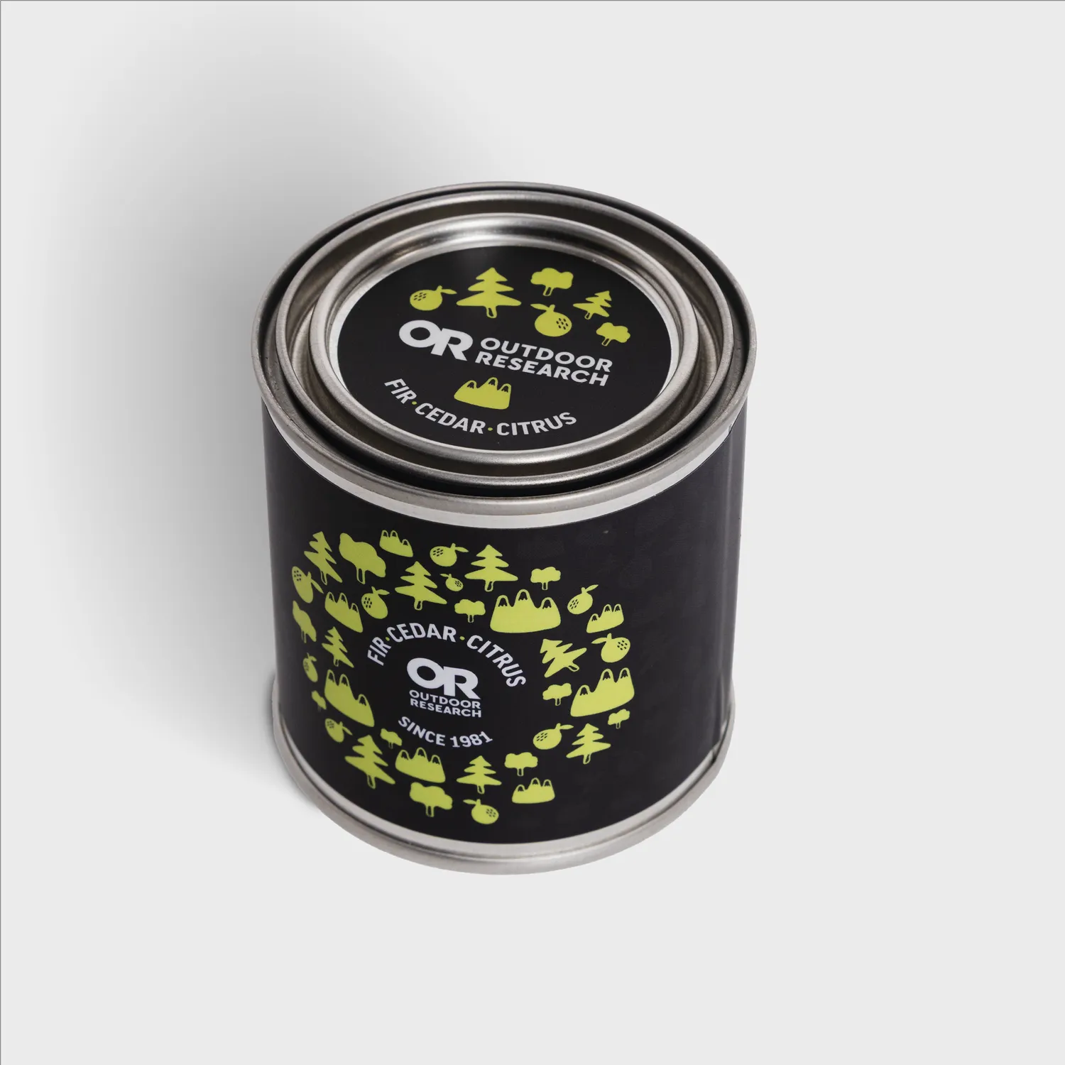 Outdoor Research OR Alpine Candle duftlys Fir/Cedar/Citrus 8 oz soyavoks