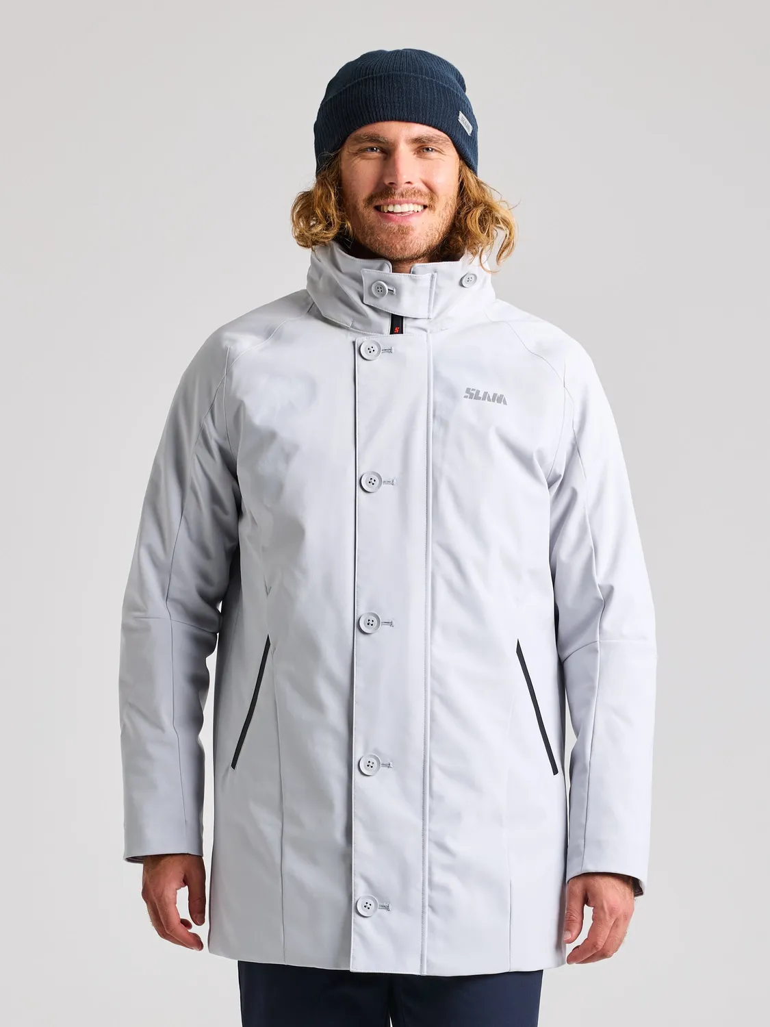 Slam Dock Coat 2.0 parkas herre mørk marineblå vanntett