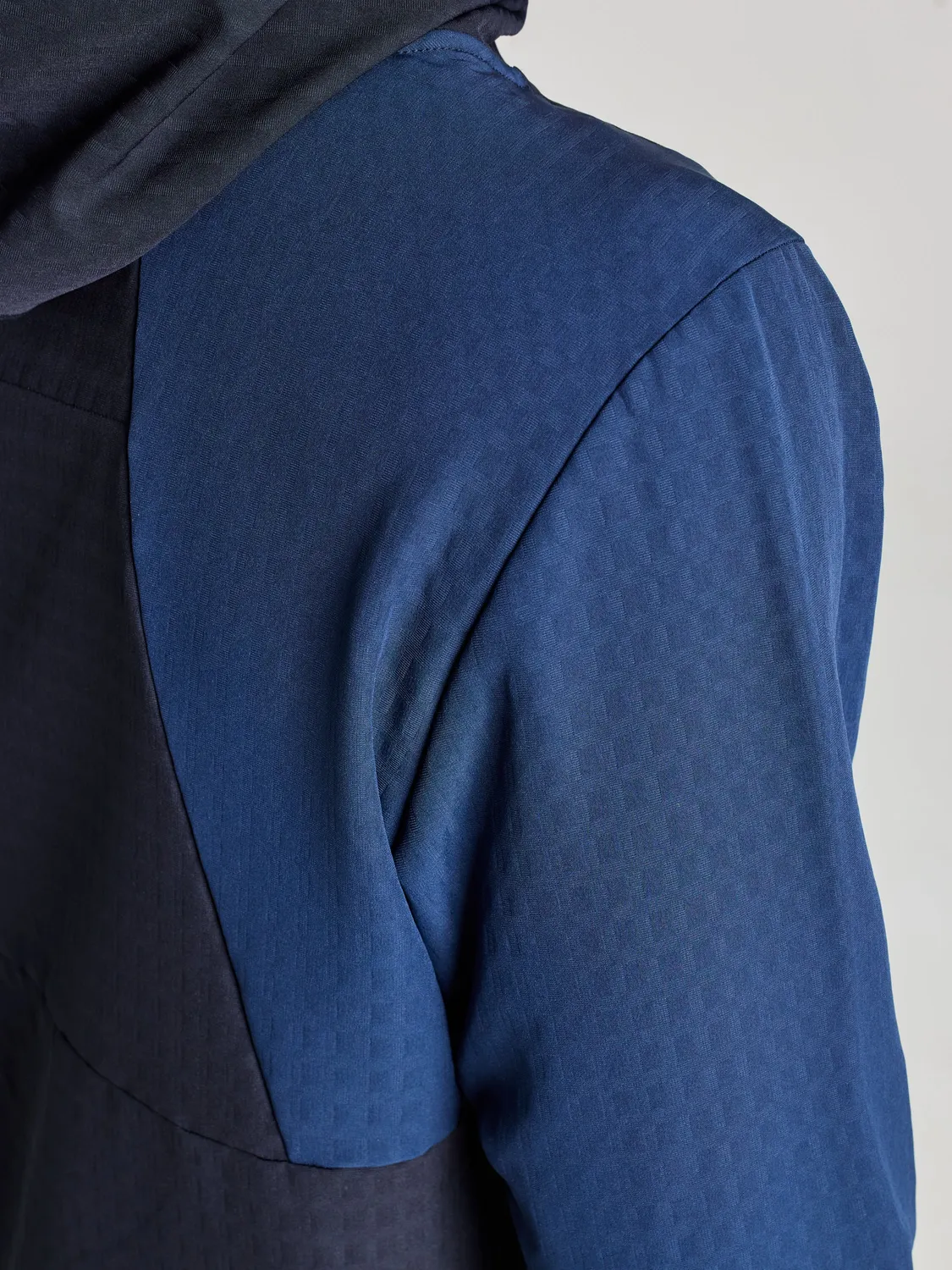 Slam Foil Fleece Hoodie fleecegenser herre mørk marine vindtett
