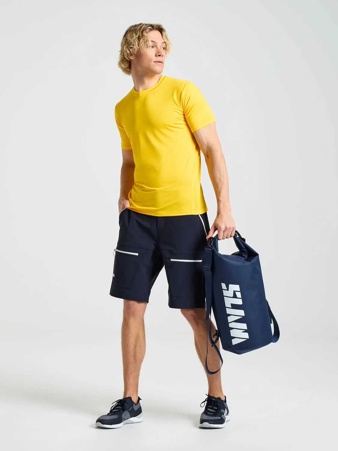 Slam Crew Sunblock SS 2.0 teknisk t-skjorte herre UPF 40+