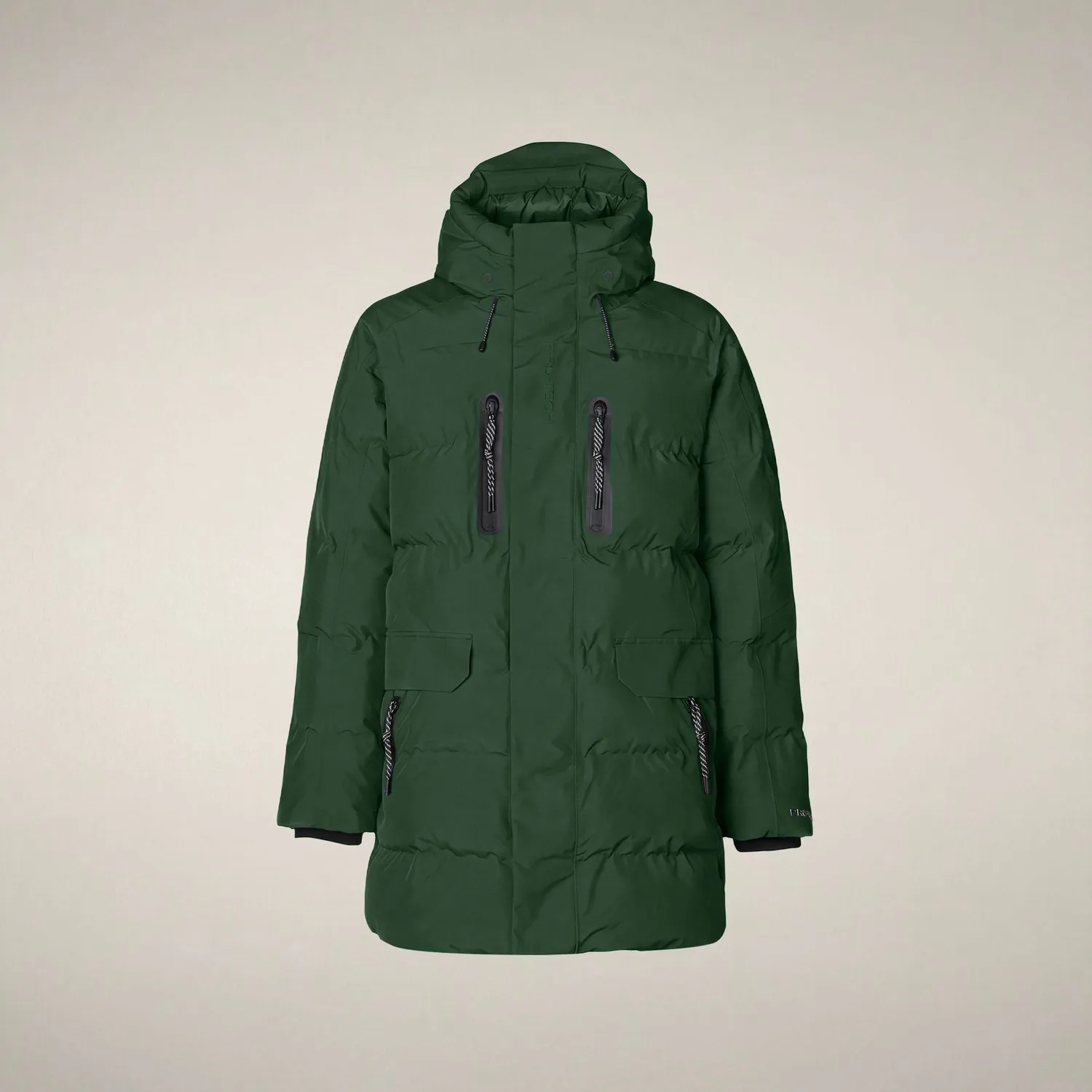 Save The Duck Protech Everest parka herre grønn allvær