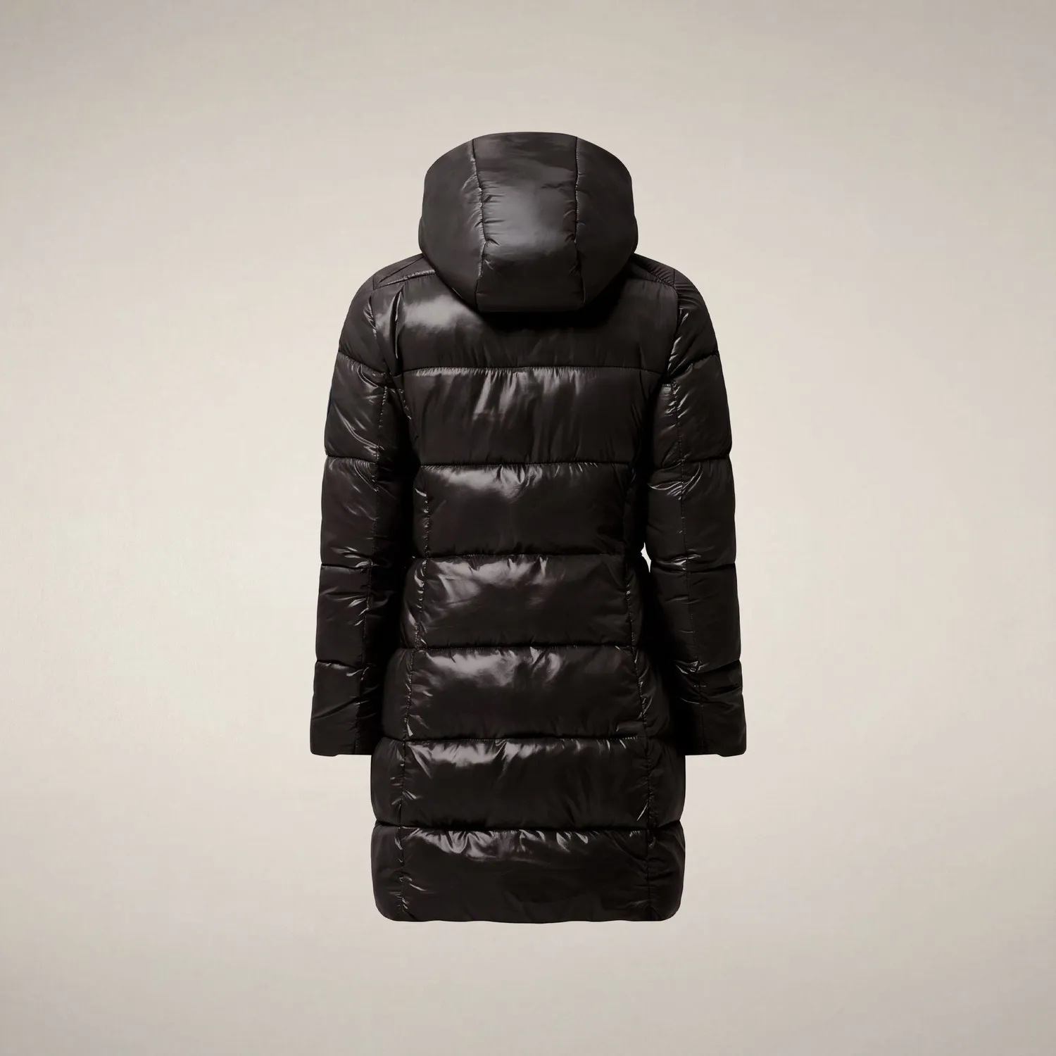 Save The Duck Ines boblekåpe dame Brown Black, slim fit