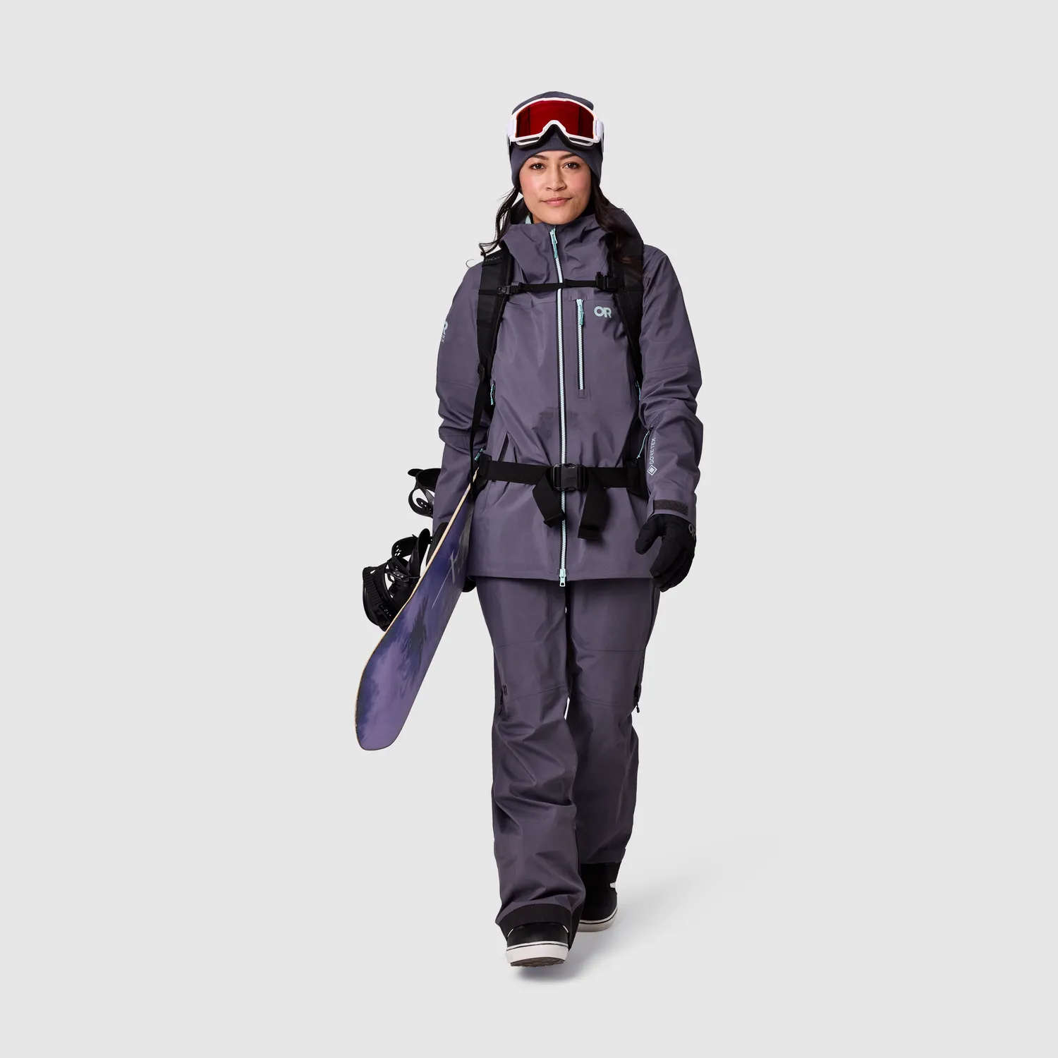 Outdoor Research Hemispheres Team GORE-TEX 3L skalljakke Smoky Quartz