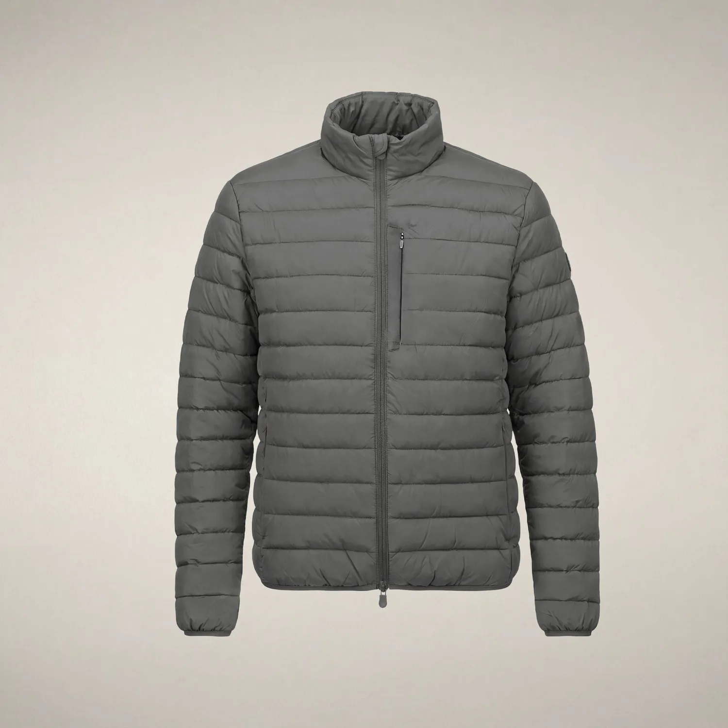 Save The Duck Erion dunjakke herre Gunmetal Grey lett