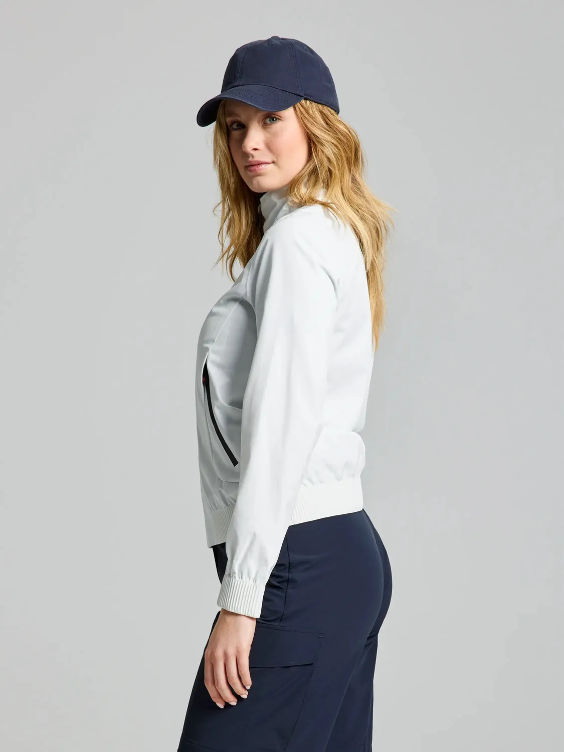 Slam Dock WS Jacket damejakke vanntett Off White