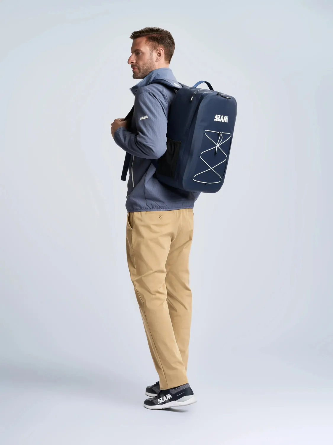 Slam Foil Backpack ryggsekk mørk marineblå vannavvisende