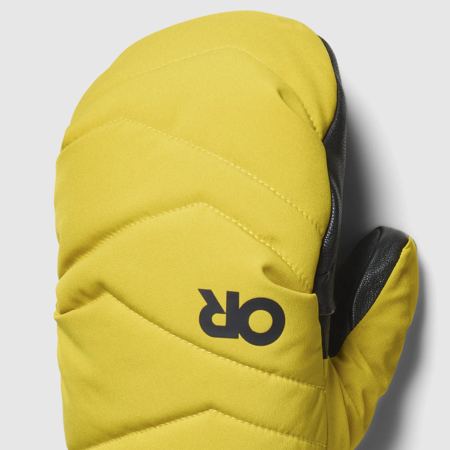 Outdoor Research Stormbound GORE-TEX Down Mitt votter Amber 700-fill dun