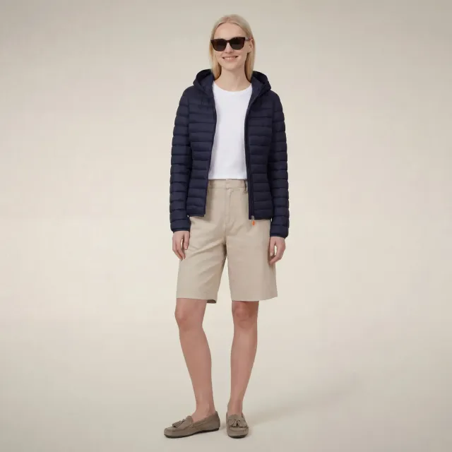 Save The Duck Daisy dunjakke dame marineblå lett