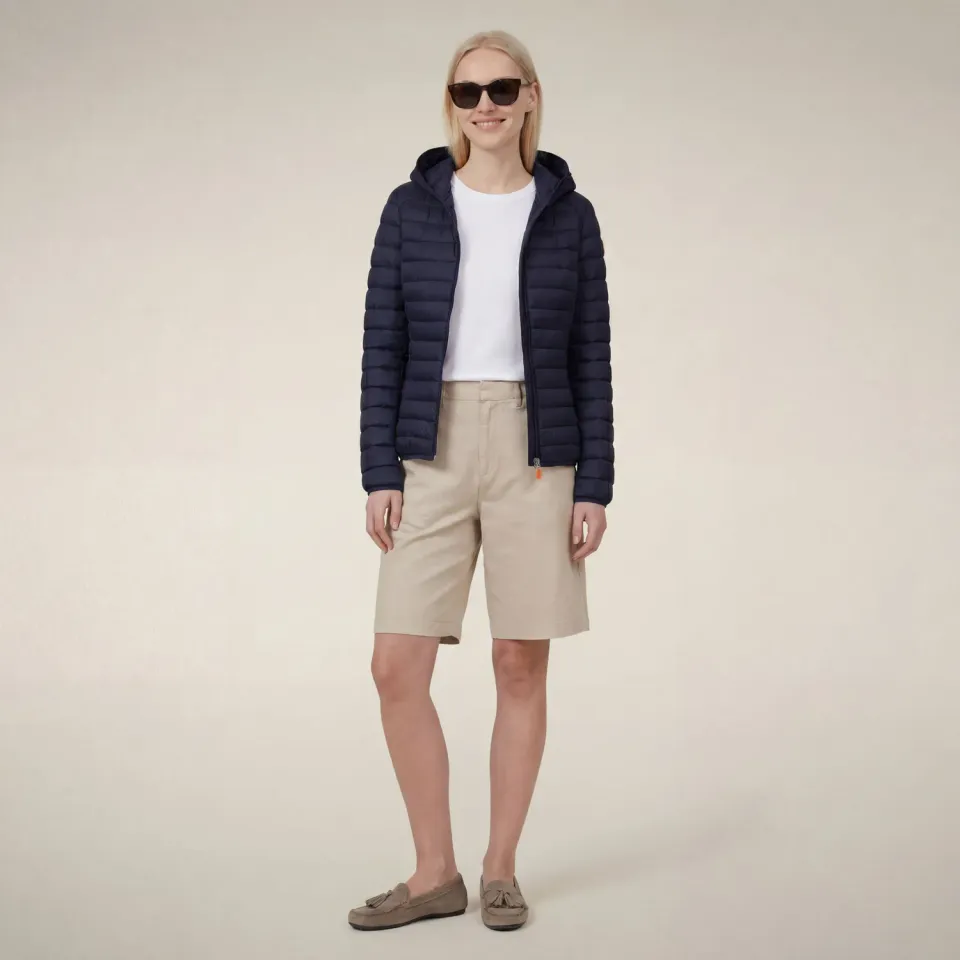 Save The Duck Daisy dunjakke dame marineblå lett