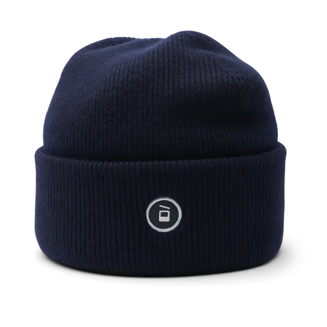 House of Hygge Loftet Rib Beanie ribbelue merinoull unisex OZ