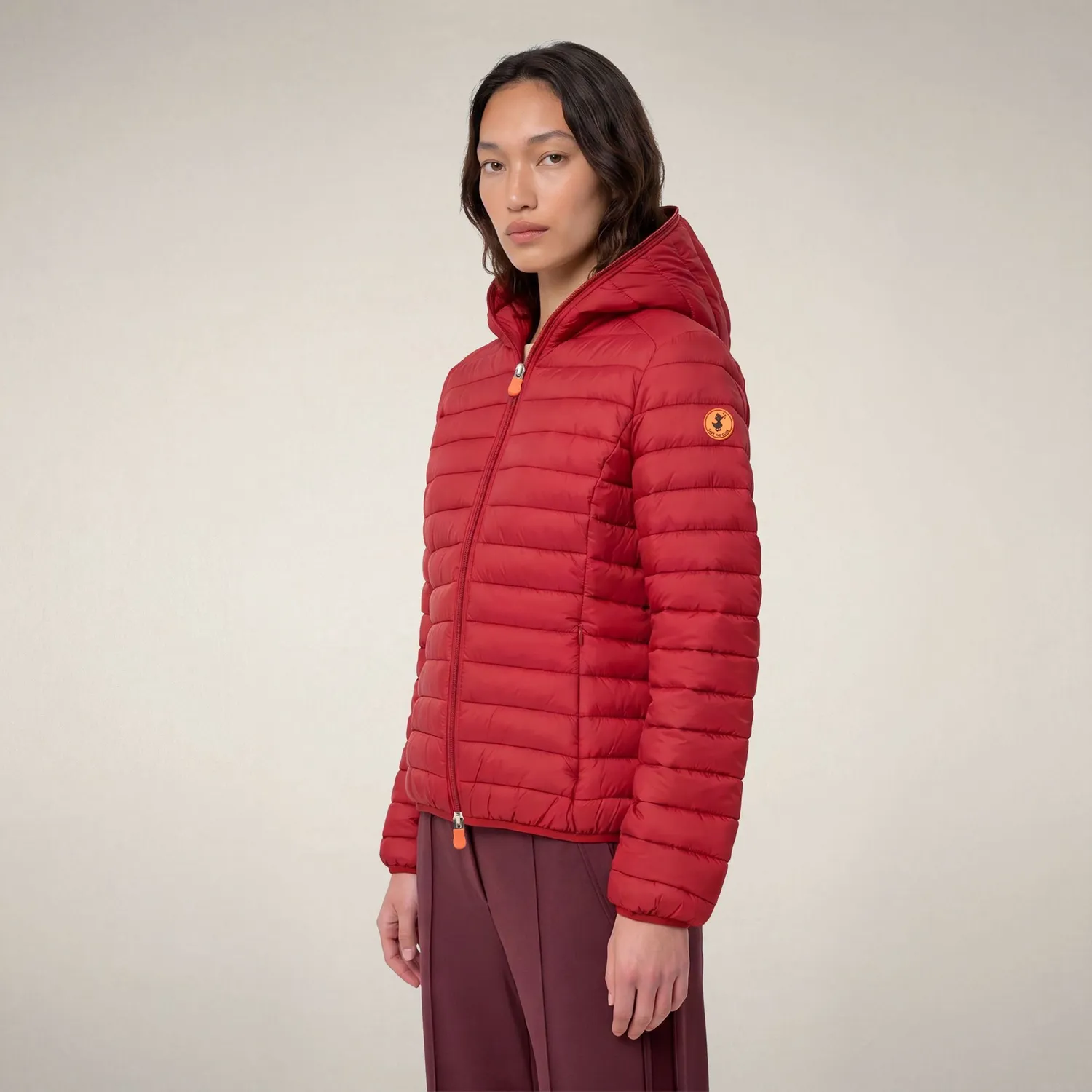 Save The Duck Daisy pufferjakke Dark Red XS lett