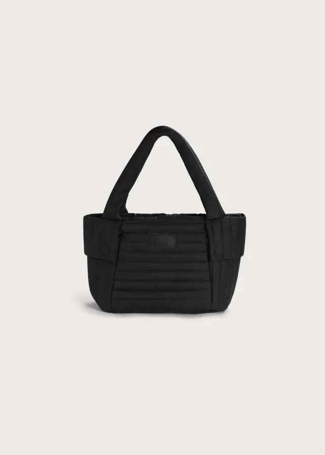 Brgn Puffed City Bag veske New Black one size vanntett