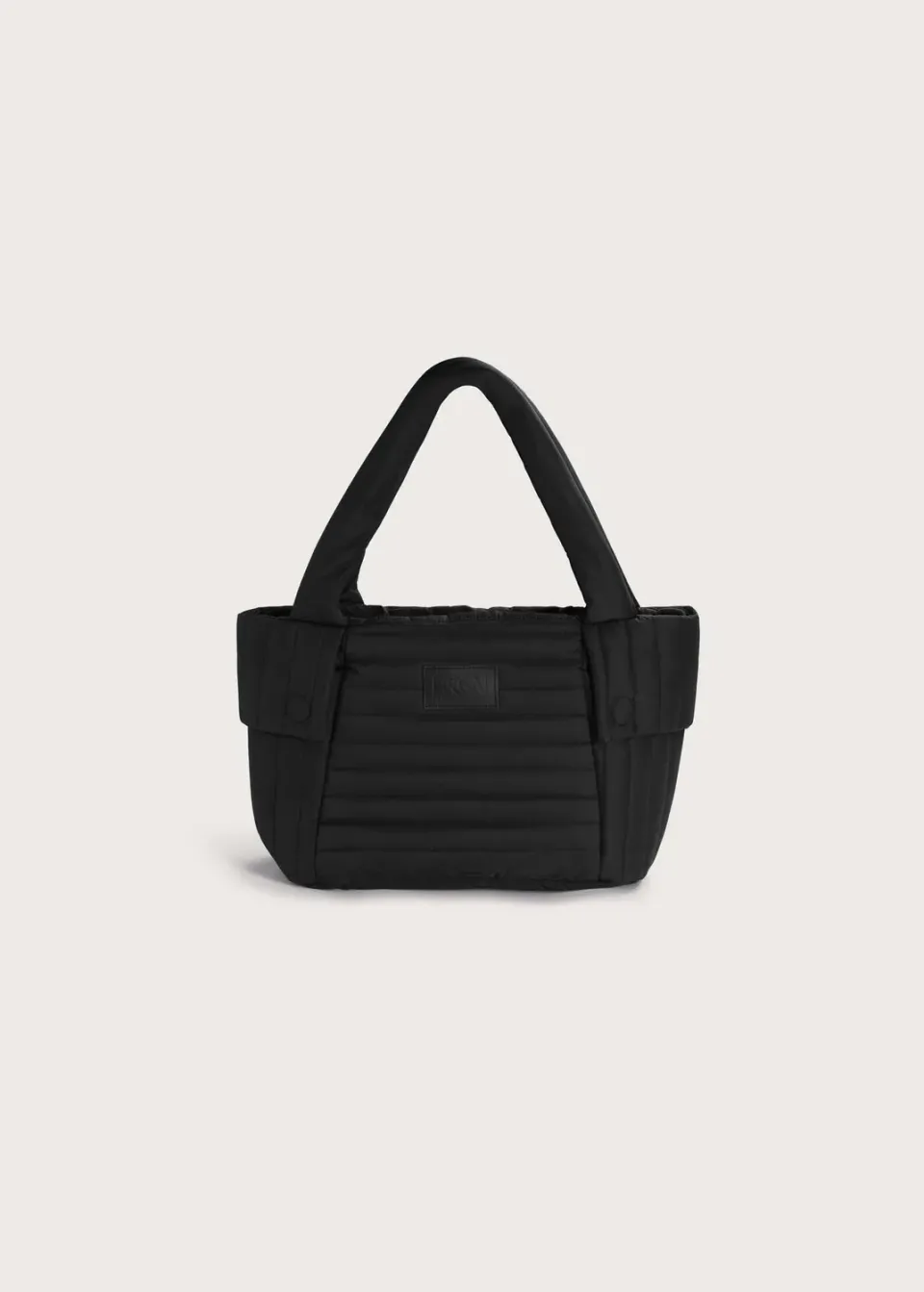 Brgn Puffed City Bag veske New Black one size vanntett