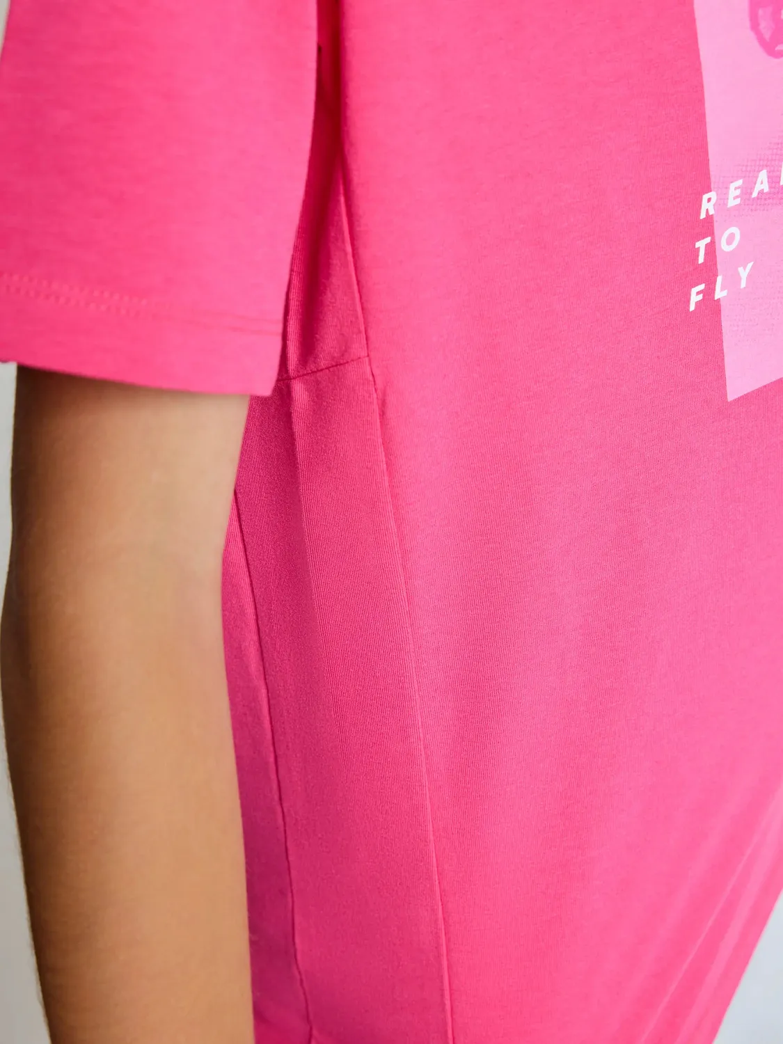 Slam Foil Foil Jr T-Shirt SS T-skjorte junior rosa bambus