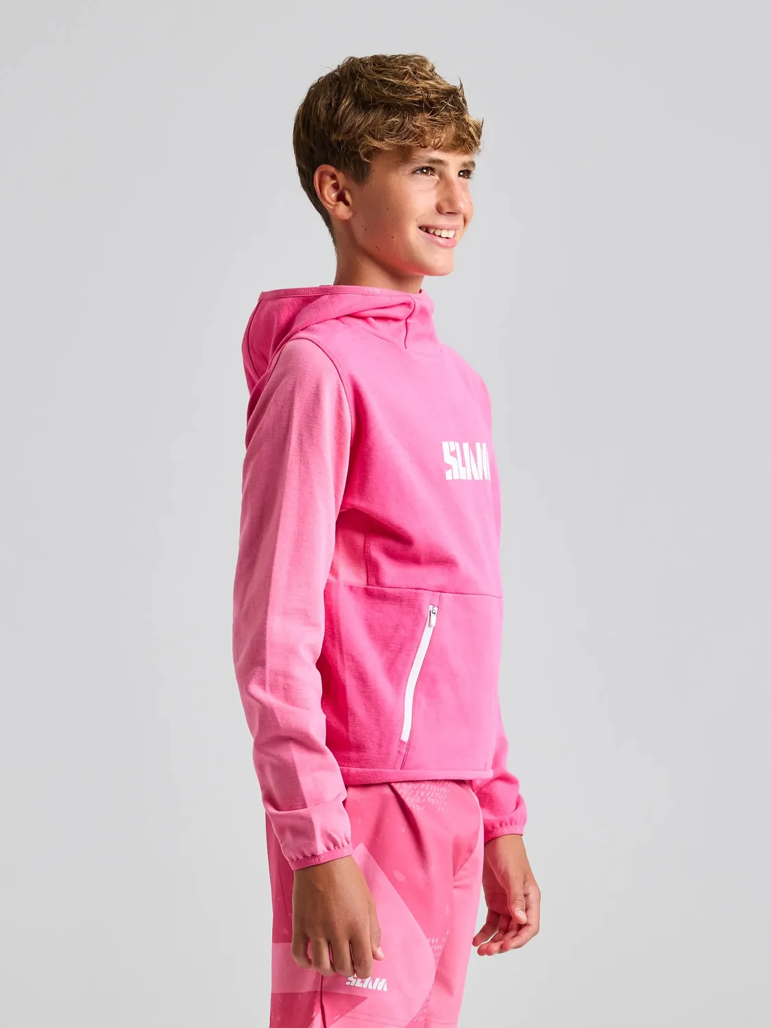 Slam Graphic Jr Hoodie hettegenser barn – bambusblanding