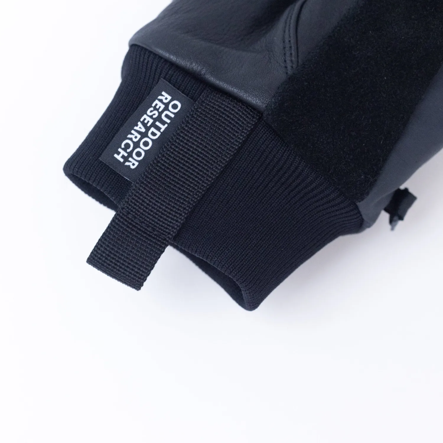 Outdoor Research Snowcrew Leather Glove skihansker Dark Natural/Black