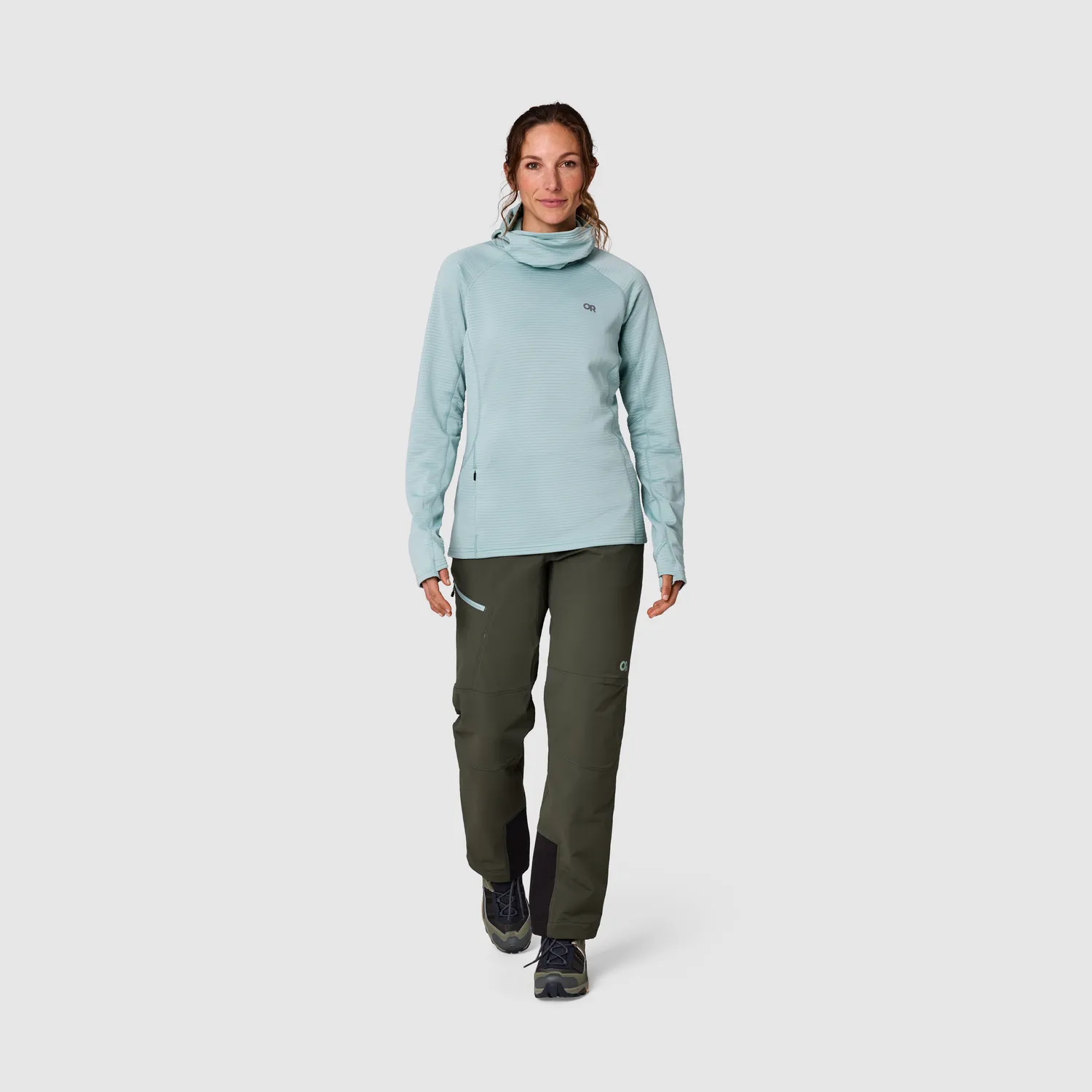 Outdoor Research Vigor Grid Fleece Pullover Hoodie fleecegenser dame UPF 30