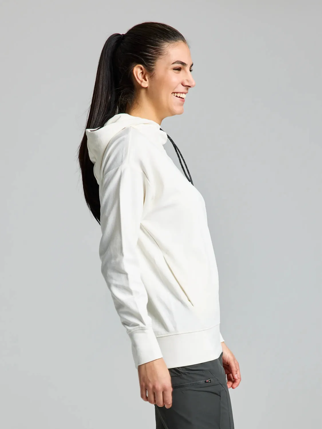 Slam Deck WS Hoodie hettegenser Off White dame