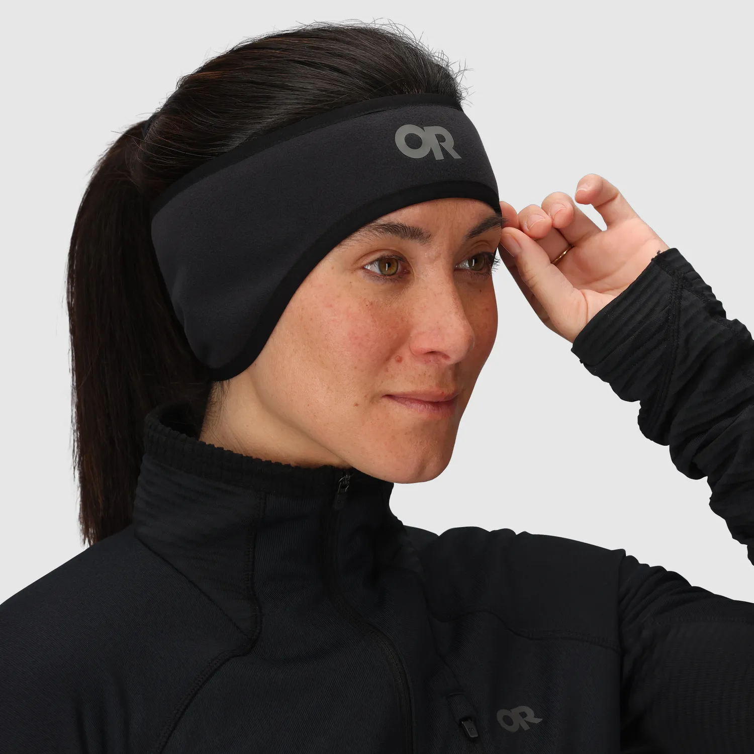 Outdoor Research Newhalem WINDSTOPPER pannebånd svart S/M