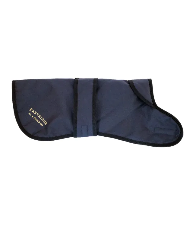 John Partridge Dog Coat hundedekken marineblå XXS vannavvisende