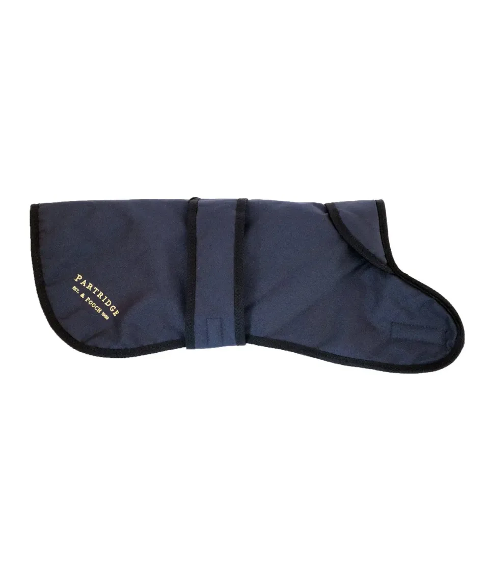 John Partridge Dog Coat hundedekken marineblå XXS vannavvisende